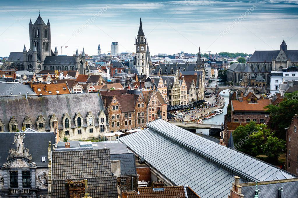 Ghent cityscape