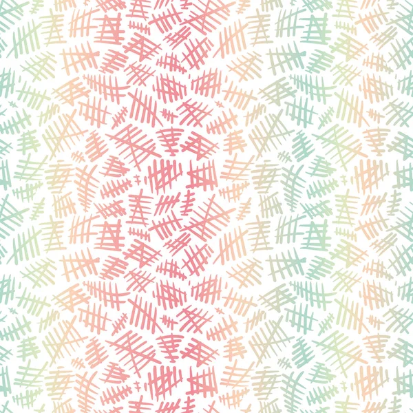 Padrão sem emenda doodle abstrato divertido e colorido - esboços desenhados à mão - ótimo para papel de parede moderno popular, têxteis, fundos, convites, projetos de design de embalagens. Superfície vetorial — Vetor de Stock