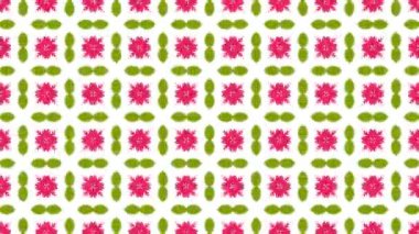 Kaleydoskop sıra desenleri. Soyut çok renkli hareketli grafik arka plan. VJ sorunsuz döngü. Güzel parlak süsleme. Veya için yoga, kulüpleri, gösterir, mandala, Fraktal animasyon.