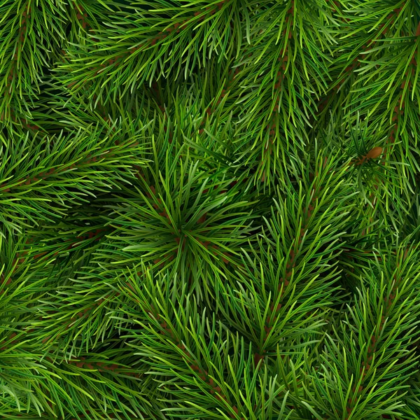 Weihnachtsbaum Äste Hintergrund — Stockvektor