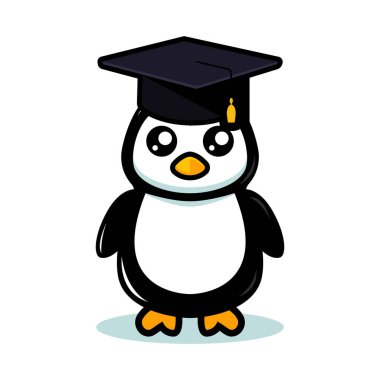 Şirin penguen maskotu teması