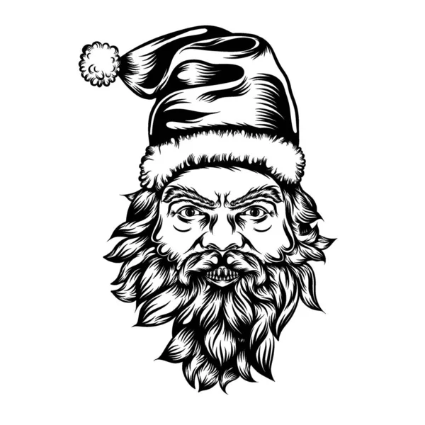 Les Tatouages Animation Tache Patrick Avec Chapeau Noël — Image vectorielle