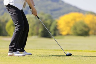 Kadın teeing, yakın.
