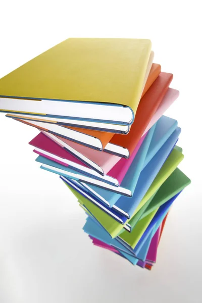 Pile of colorful books — Stock Photo, Image