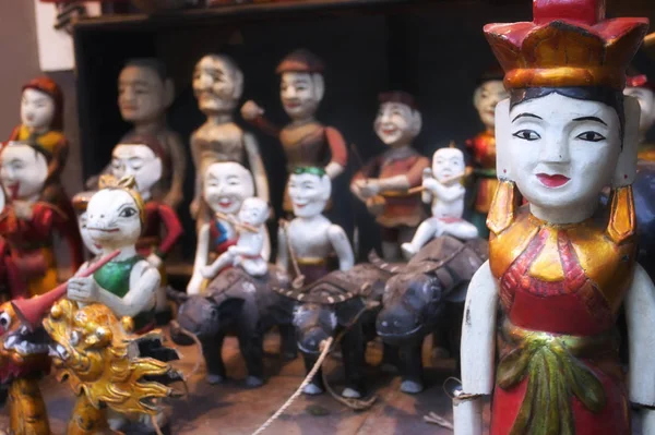 Pertunjukan boneka Asia — Stok Foto