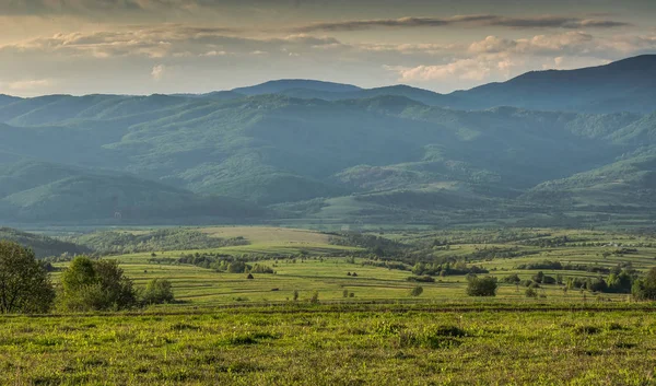 Peisajul Verii Munții Carpați — Fotografie, imagine de stoc
