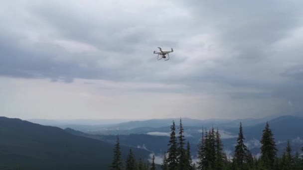 Dron Las Montañas — Vídeos de Stock
