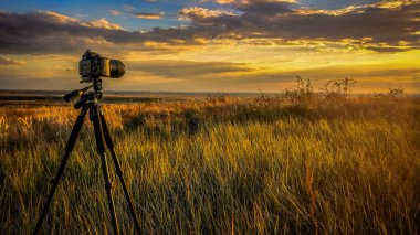 Bir kamera ile Karpat Dağları peyzaj