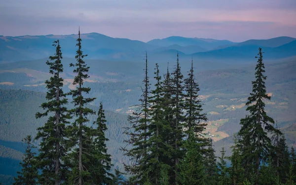 Sunset Carpathians — Stock Photo, Image