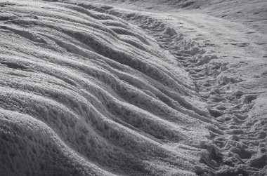 Manzara Horsecloth kış denir