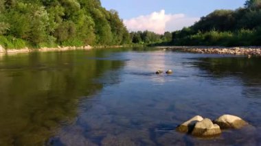 Yaz aylarında Karpat Dağları Timelapse Manzaralar