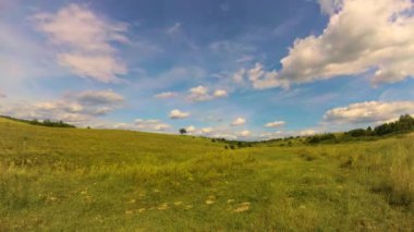 Yaz aylarında Karpat Dağları Timelapse Manzaralar