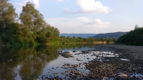 Zeitraffer Landschaften Der Karpaten Sommer — Stockvideo