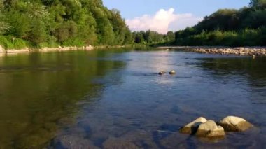 Yaz aylarında Karpat Dağları Timelapse Manzaralar