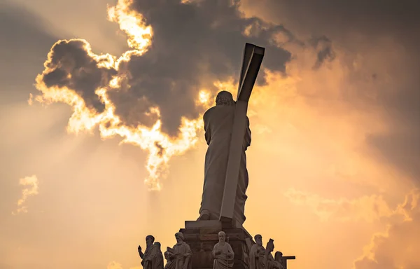 Monument Christ Apostles — Stock Photo, Image