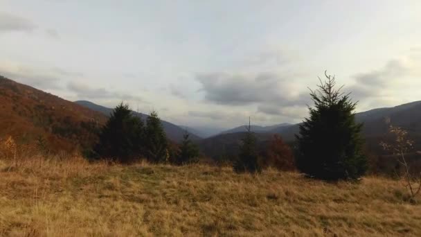 Timelapse Outono Paisagens Dos Cárpatos — Vídeo de Stock