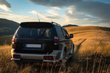 Suv yaz aylarında Karpatlar seyahat