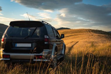 Suv yaz aylarında Karpatlar seyahat