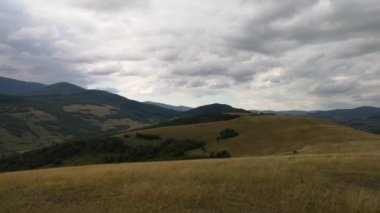 Yazın Karpat Dağları 'nın manzaraları