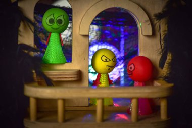 Cadılar Bayramı partisi atmosferi