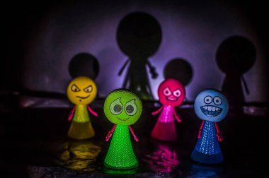 Cadılar Bayramı partisi atmosferi