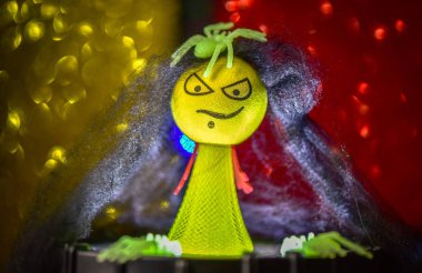 Cadılar Bayramı partisi atmosferi