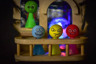 Cadılar Bayramı partisi atmosferi