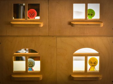 Cadılar Bayramı partisi atmosferi