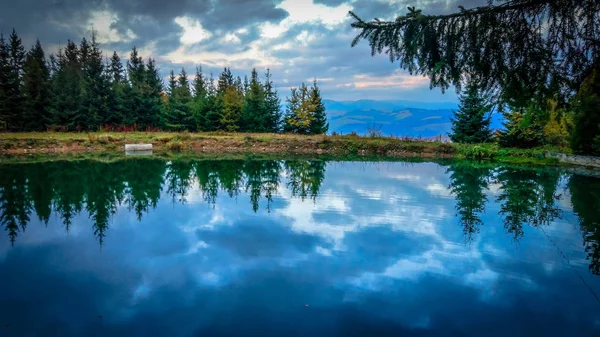 Landscape Called Rainy Transcarpathia — Stock Photo, Image