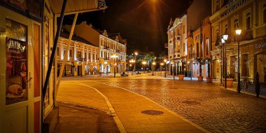 Uzhgorod akşamı denilen manzara