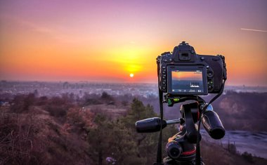 Uzhgorod günbatımı denilen manzara