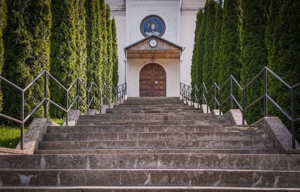 Landschaft Als Kirchdorf Bezeichnet — Stockfoto