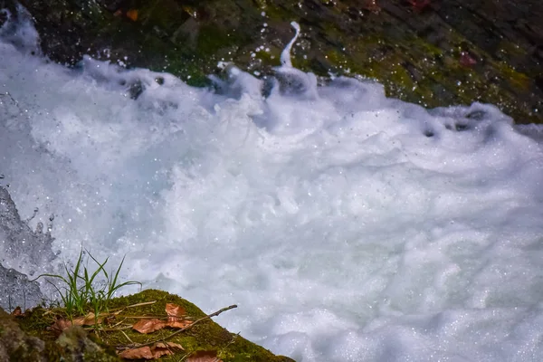 Paisagem Chamada Sobre Cachoeira Montanha — Fotografia de Stock