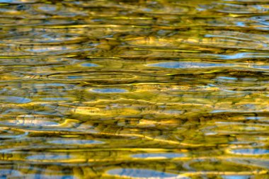 Gün batımında Yansıma adı verilen manzara 