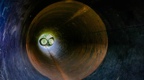 Enormes Tuberías Para Gasoducto — Foto de Stock