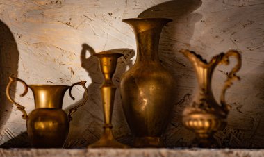 Dekoratif yemeklerle dolu bir hayat