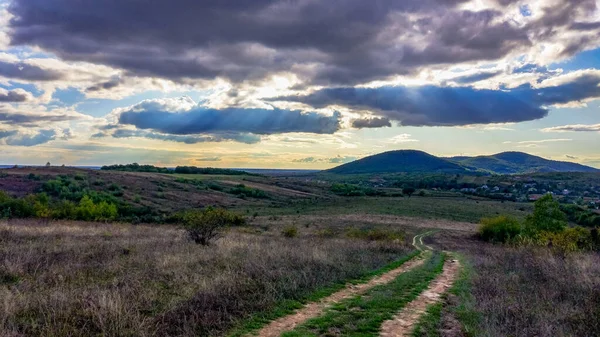 Landschaften Der Herbstkarpaten — Stockfoto