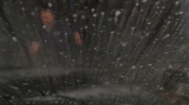 Araba yıkama iç görünüm