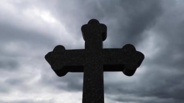 Çapraz fırtınadan önce Karpatlar 'da manzara