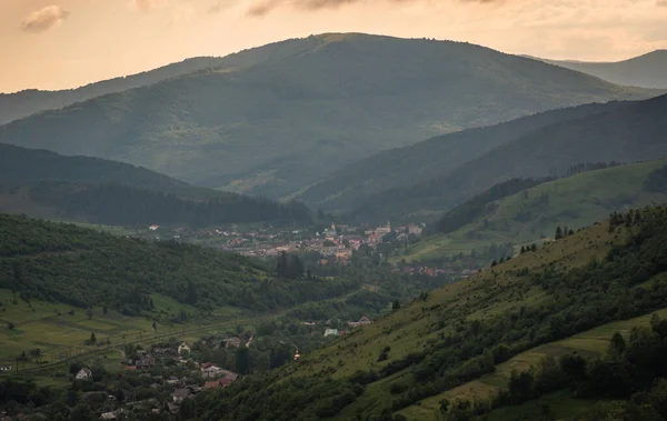 Landschaften Der Karpaten Sommer — Stockfoto