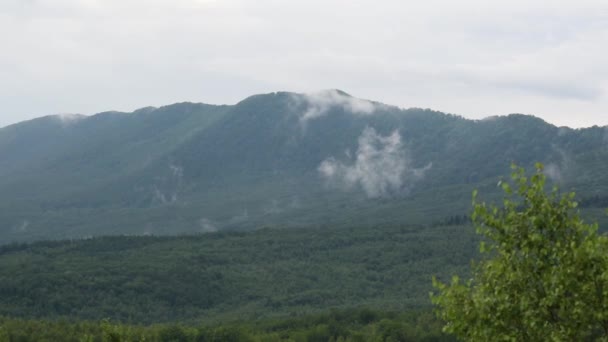 喀尔巴阡山脉夏季雷雨 — 图库视频影像