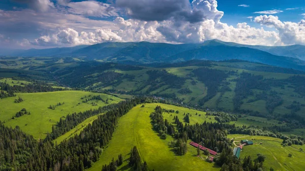 Landschaft Namens Grat Borzhava — Stockfoto