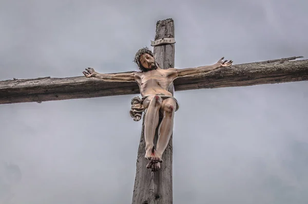 Krajina Názvem Přes Dav — Stock fotografie