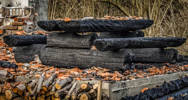 Krajina Názvem Popel — Stock fotografie