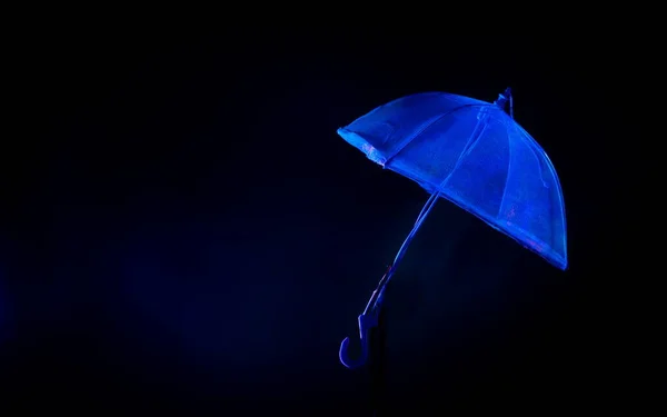 Dessin Léger Thème Automne Avec Parapluie — Photo