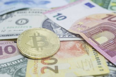 Bitcoin birlikte Avrupa, ABD ve Brezilya'dan gelen diğer mevcut paraları gruplandırmıştır. Yeni yatırım biçimleri