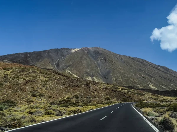 Volkan Teide etrafında Tenerife İspanya Yol