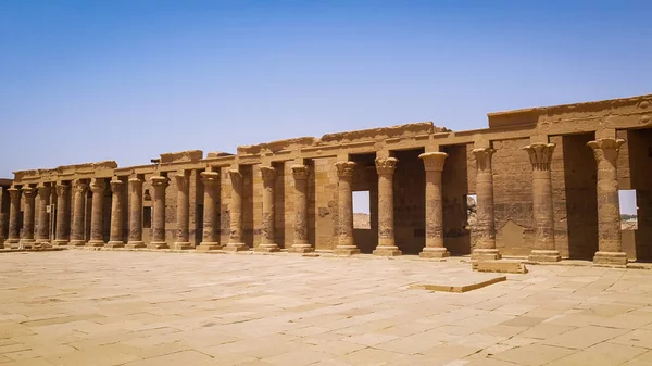 Pilares Del Antiguo Egipto Encontrados Una Isla Río Nilo Cerca —  Fotos de Stock