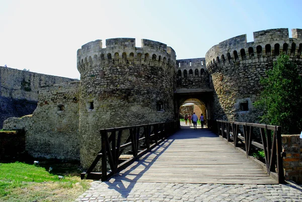 Belgrad Sırbistan Eski kale Kalemegdan, giriş görünümü