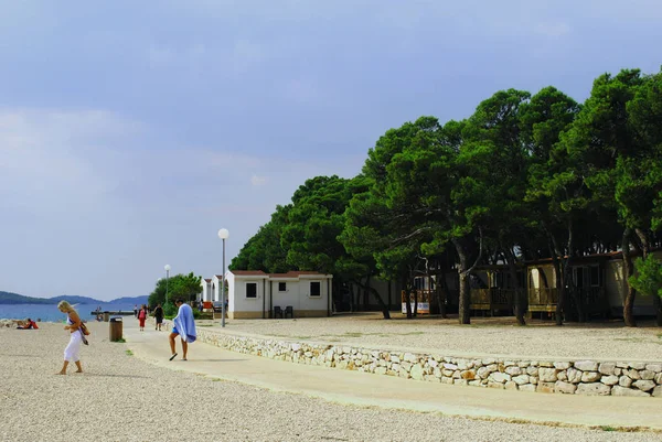 Vacaciones Playa Croacia — Foto de Stock